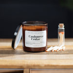 Load image into Gallery viewer, Cashmere &amp; Cedar Scented Single-Wick Candle
