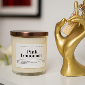 Pink Lemonade Scented Single-Wick Candle